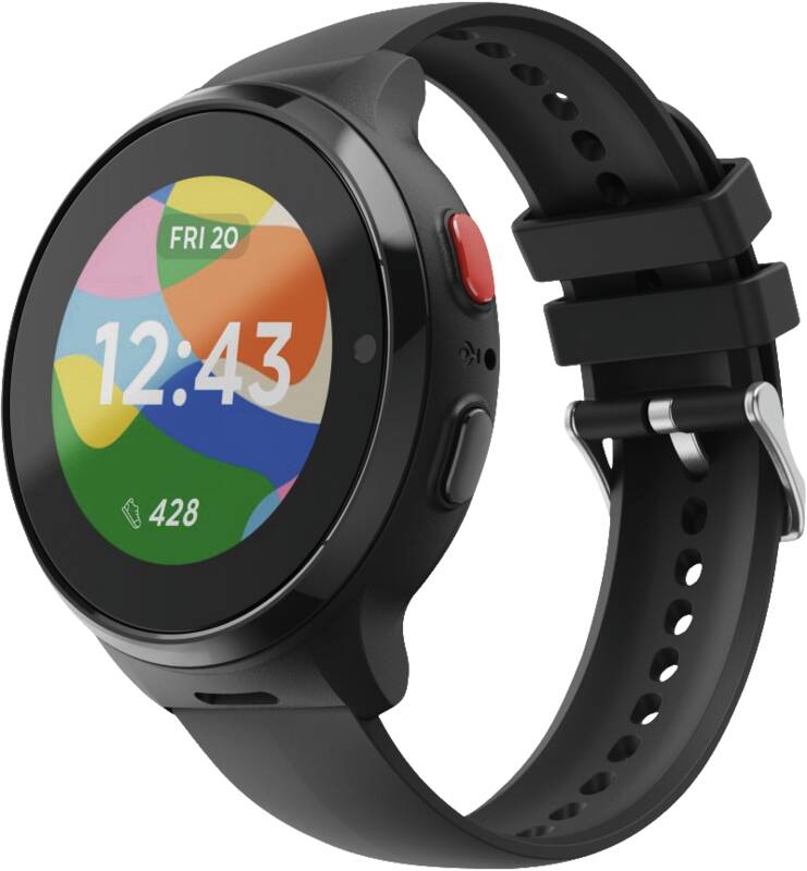 Hama 178671 BG Smartwatch, Anrufe, GPS Smartwatch