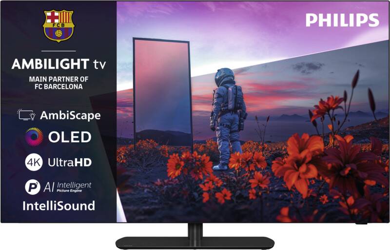 Philips 55OLED811/12 139 cm OLED-Fernseher, 55 Zoll, Auflösung: 3.840x2.160 Pixel