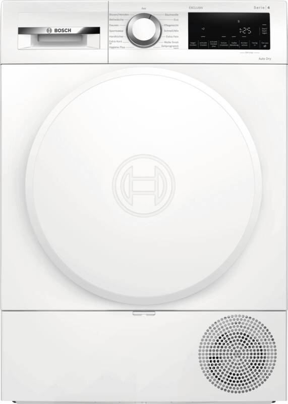Bosch WQA233C9K Wärmepumpentrockner, 8 kg Füllmenge, Sensitiv-Drying-Trommelsystem