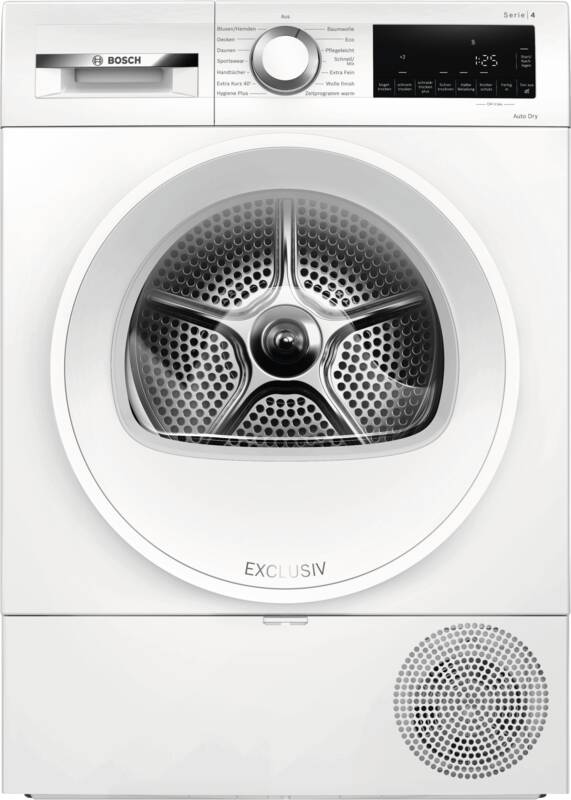 Bosch WQA233C91 Wärmepumpentrockner, 8 kg Füllmenge, Endzeitvorwahl