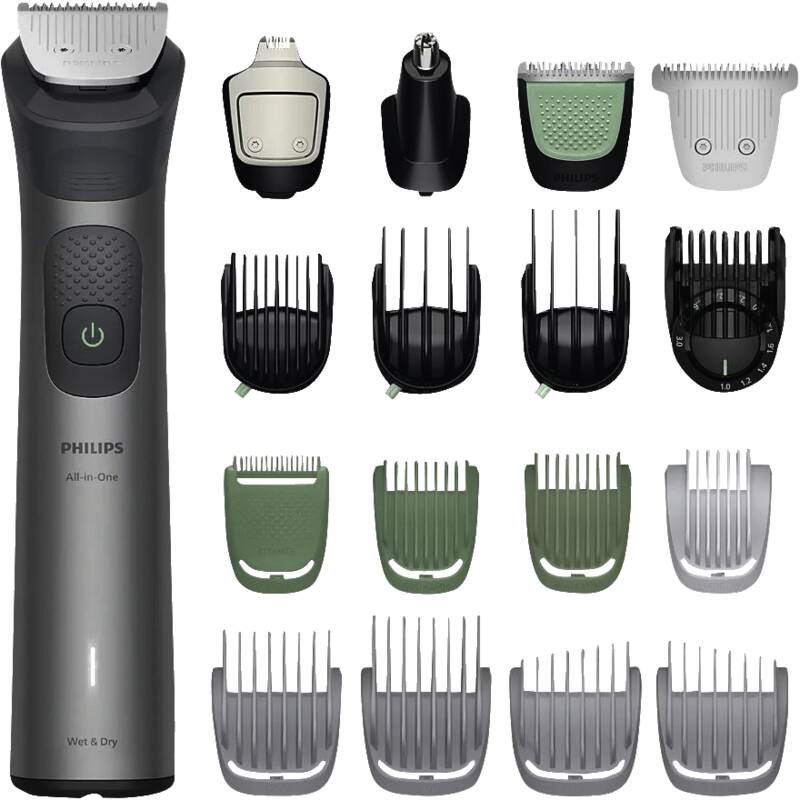 Philips MG7952/15 Bart-/Haarschneider, Nass-/Trockenanwendung, auch für Körperhaarpflege verwendbar