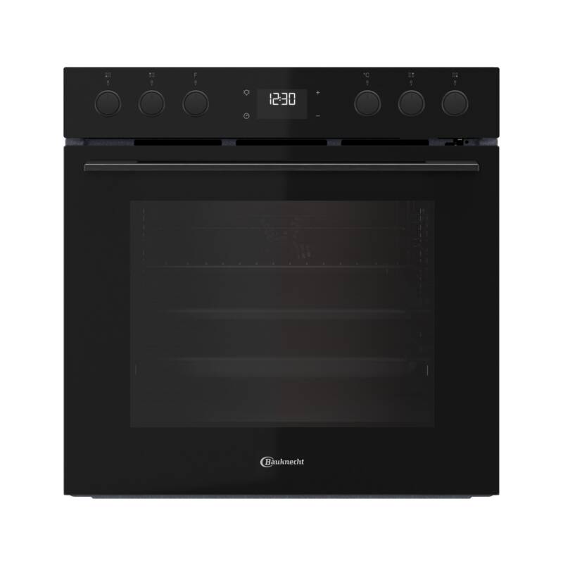 Bauknecht HEKO Profi 5600 (BUA2S85PU1SAK+CHR 6642 IN) Einbau-Herd-Set, Elektro-Backofen, 71 l Garraum