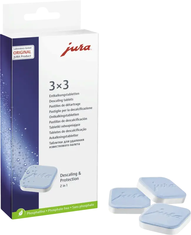 JURA 2-in-1 Ontkalkingstabletten
