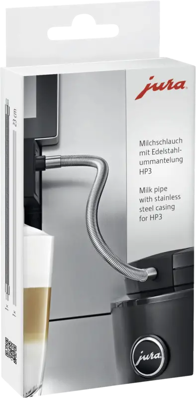 JURA melkslang met RVS ommanteling HP3