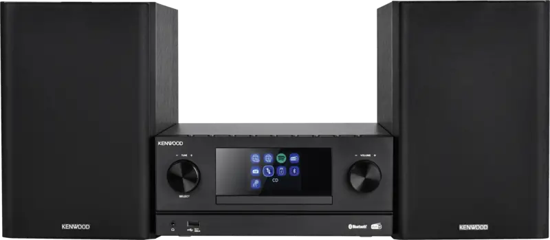 Kenwood M-9000S-B stereo set met DAB+