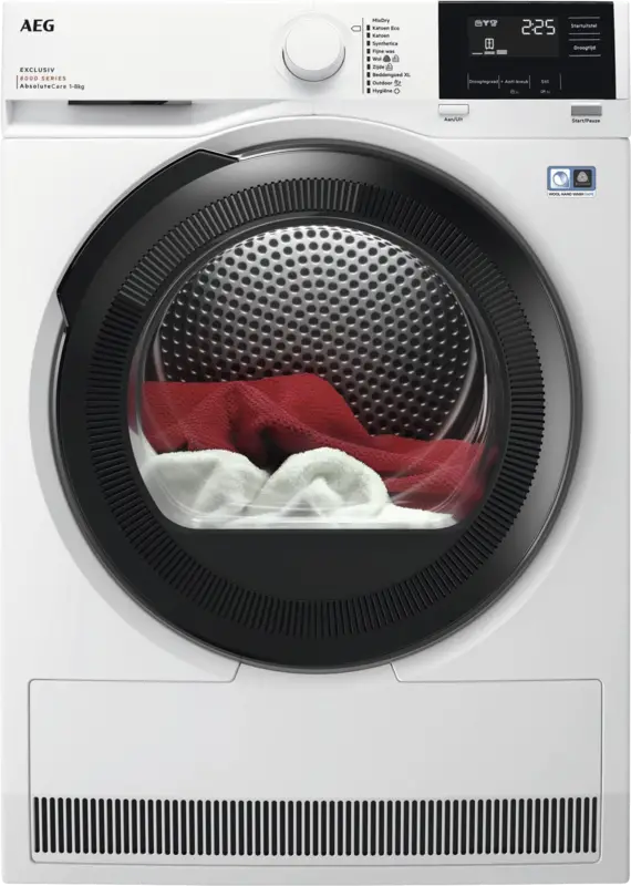 AEG TR8ESSEN 8000 Serie AbsoluteCare Warmtepompdroger