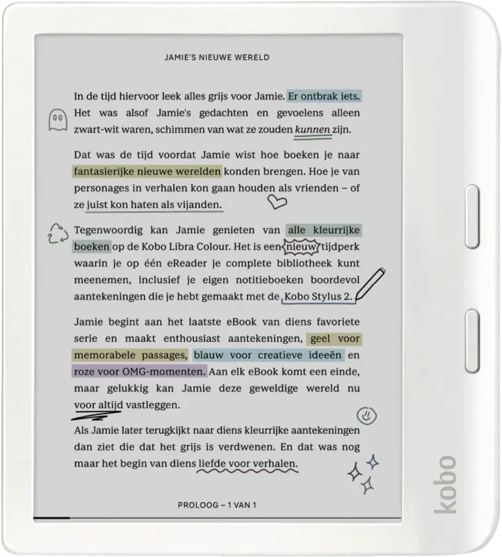 Kobo Libra Colour Wit