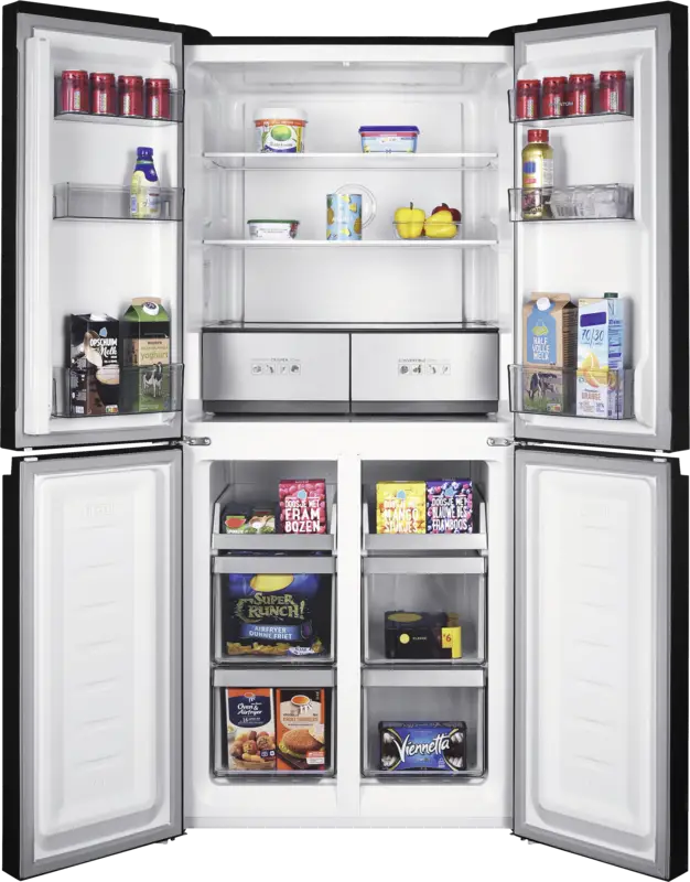 Inventum SKV4180B Amerikaanse Koelkast