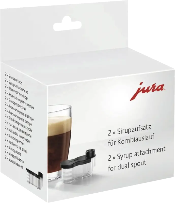 JURA Siroopopzetstuk Combi Uitloop - Set van 2