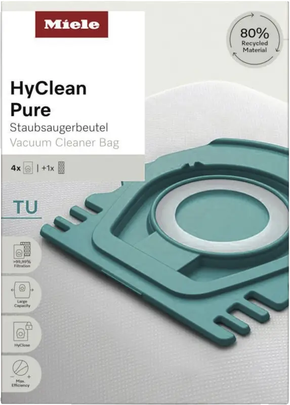 Miele TU HyClean Pure Stofzuigerzak HyClean Pure TU
