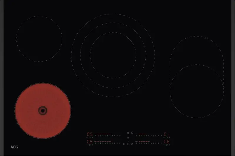 AEG TI84HA07FB 3000 Rapid Power Hob Keramische Kookplaat